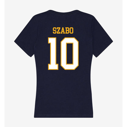 ETBU - NCAA Baseball : Joshua Szabo - Women's V-Neck T-Shirt-1