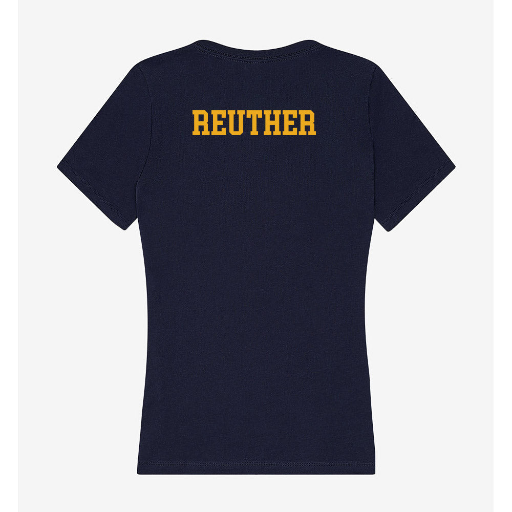 ETBU - NCAA Cheerleading : Madielyn Reuther - Women's V-Neck T-Shirt-1