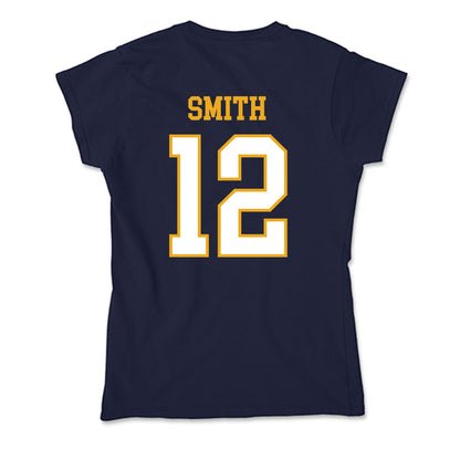 ETBU - NCAA Men's Basketball : Robert Smith - Soft Style Women’s T-Shirt-1