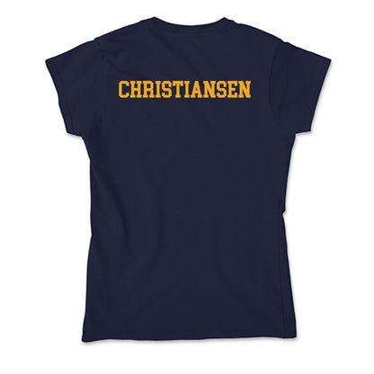 ETBU - NCAA Women's Track & Field : Hannah Christiansen - Soft Style Women’s T-Shirt-1