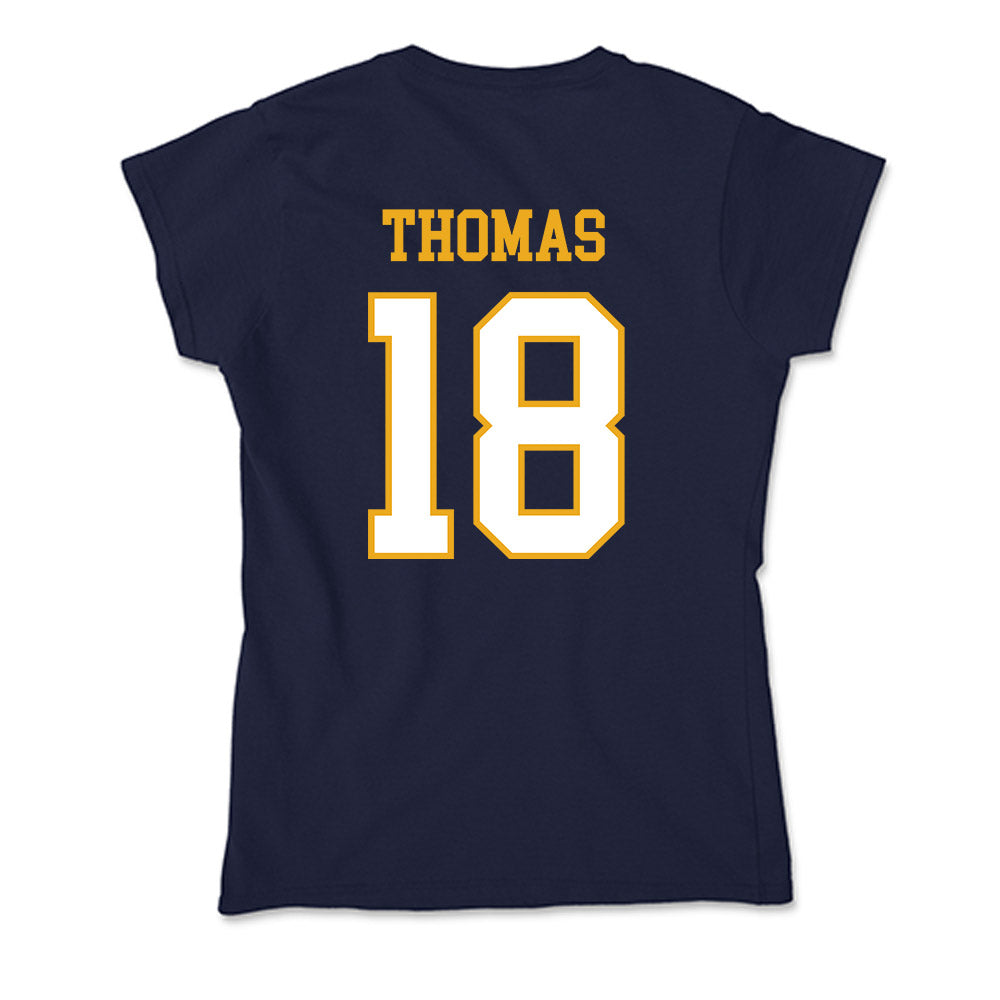 ETBU - NCAA Beach Volleyball : Emily Thomas - Soft Style Women’s T-Shirt-1