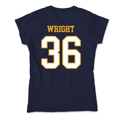 ETBU - NCAA Baseball : Raef Wright - Soft Style Women’s T-Shirt-1