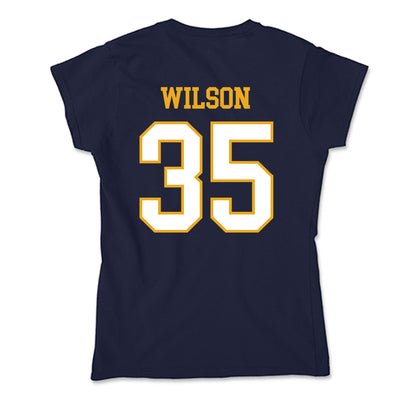 ETBU - NCAA Baseball : Colby Wilson - Soft Style Women’s T-Shirt-1