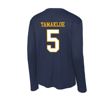 ETBU - NCAA Football : Seyram Tamakloe - Activewear Long Sleeve T-Shirt-1