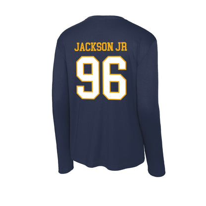 ETBU - NCAA Football : Jamaal Jackson Jr - Activewear Long Sleeve T-Shirt-1