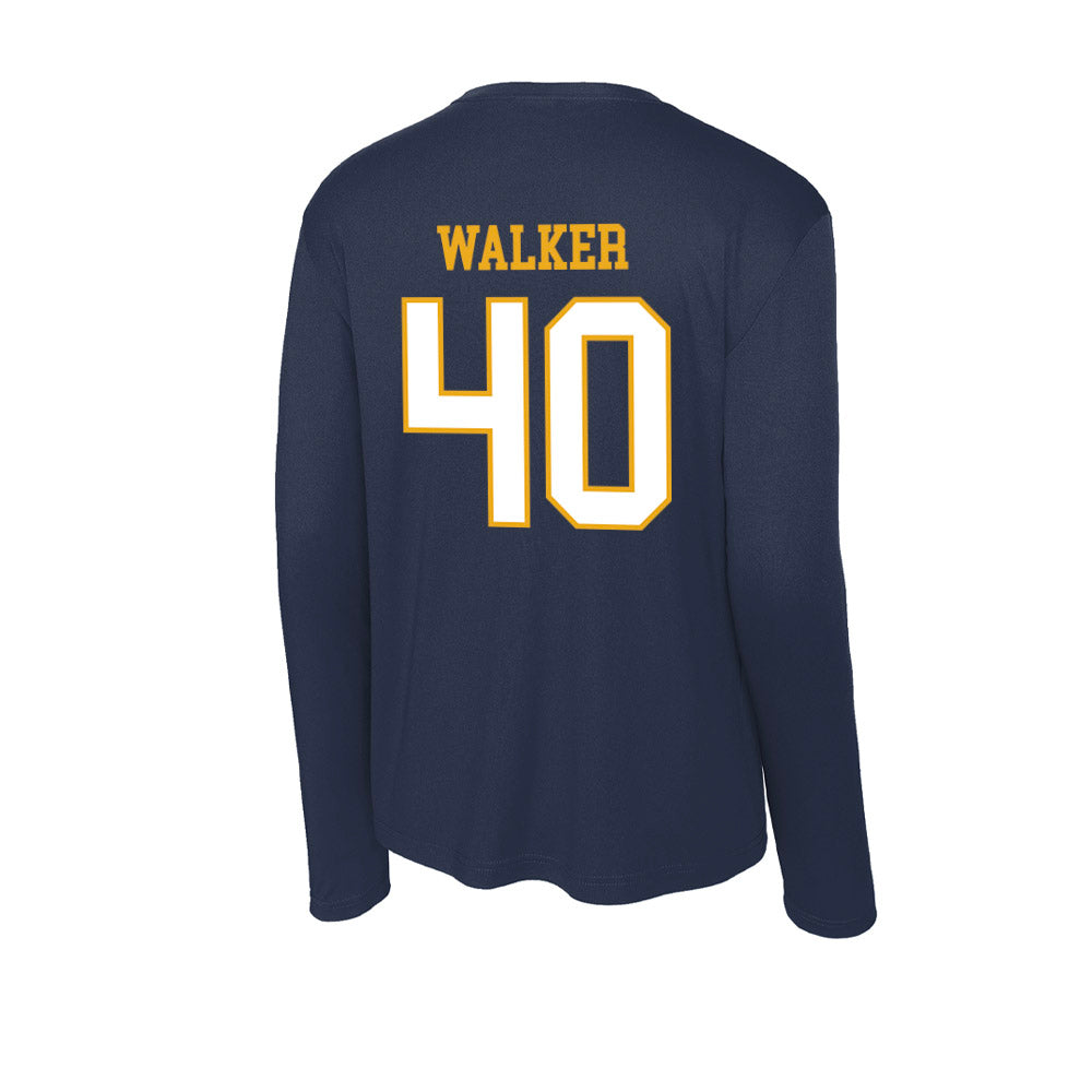 ETBU - NCAA Baseball : Gavin Walker - Activewear Long Sleeve T-Shirt-1