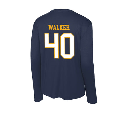 ETBU - NCAA Baseball : Gavin Walker - Activewear Long Sleeve T-Shirt-1