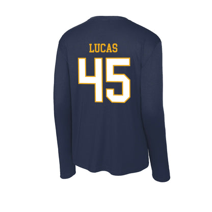 ETBU - NCAA Baseball : Cooper Lucas - Activewear Long Sleeve T-Shirt-1