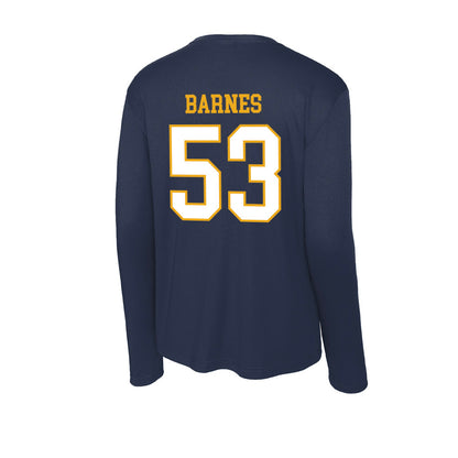 ETBU - NCAA Baseball : Benjamin Barnes - Activewear Long Sleeve T-Shirt-1