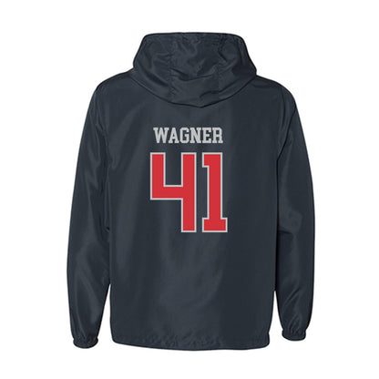 SMC - NCAA Baseball : Chase Wagner - Windbreaker-1