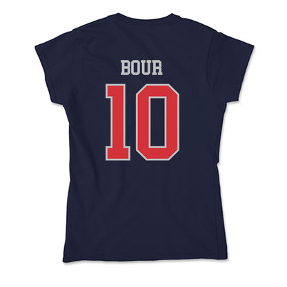 SMC - NCAA Beach Volleyball : Angelina Bour - Soft Style Women’s T-Shirt-1