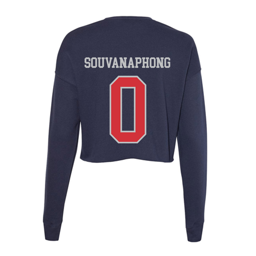 SMC - NCAA Women's Soccer : Soraya Souvanaphong - Women's Cropped Crew Fleece-1