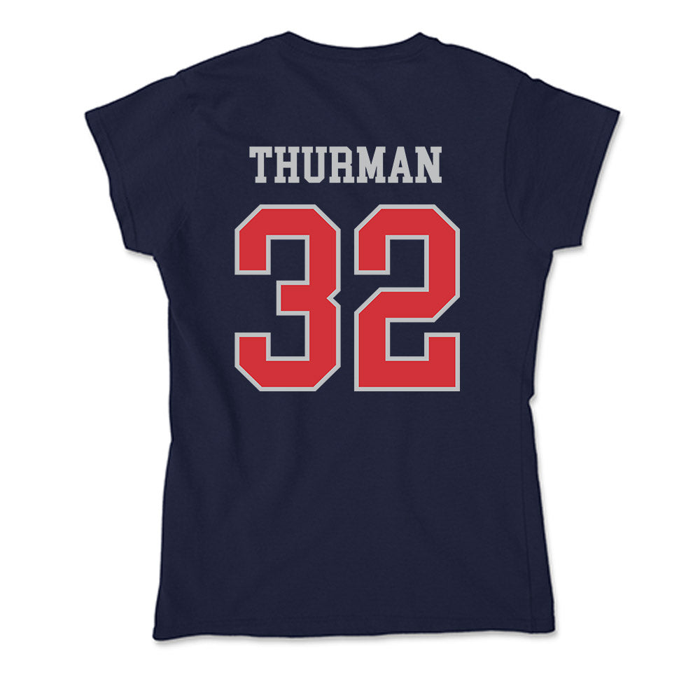 SMC - NCAA Softball : Ella Thurman - Soft Style Women’s T-Shirt-1