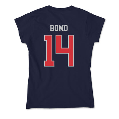 SMC - NCAA Women's Soccer : Micaela Romo - Soft Style Women’s T-Shirt-1