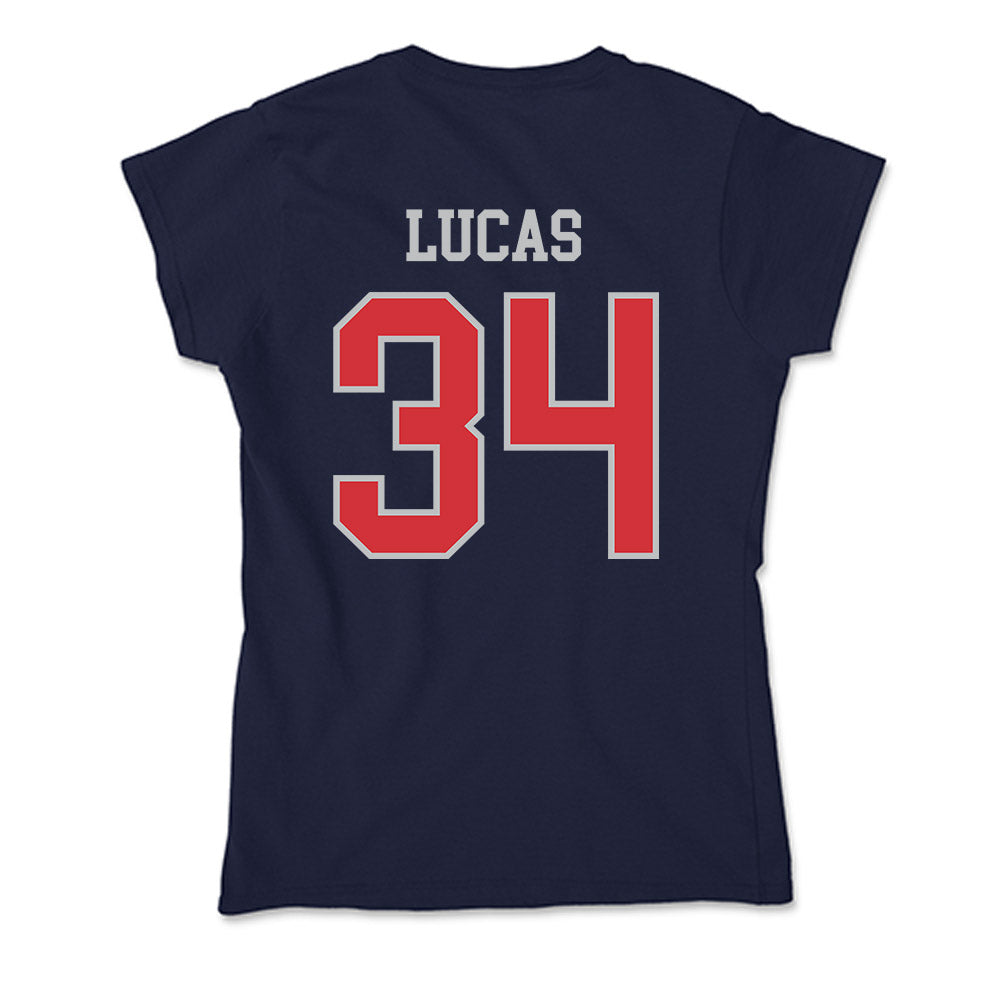 SMC - NCAA Women's Soccer : Maddie Lucas - Soft Style Women’s T-Shirt-1