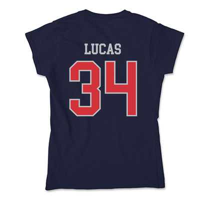 SMC - NCAA Women's Soccer : Maddie Lucas - Soft Style Women’s T-Shirt-1