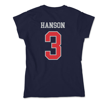 SMC - NCAA Women's Volleyball : Anna Hanson - Soft Style Women’s T-Shirt-1