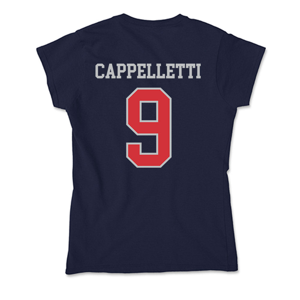 SMC - NCAA Baseball : Cody Cappelletti - Soft Style Women’s T-Shirt-1