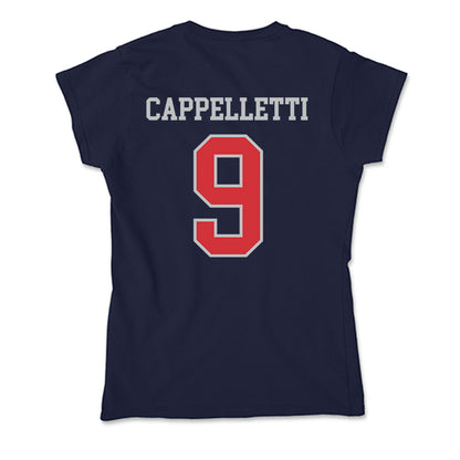 SMC - NCAA Baseball : Cody Cappelletti - Soft Style Women’s T-Shirt-1