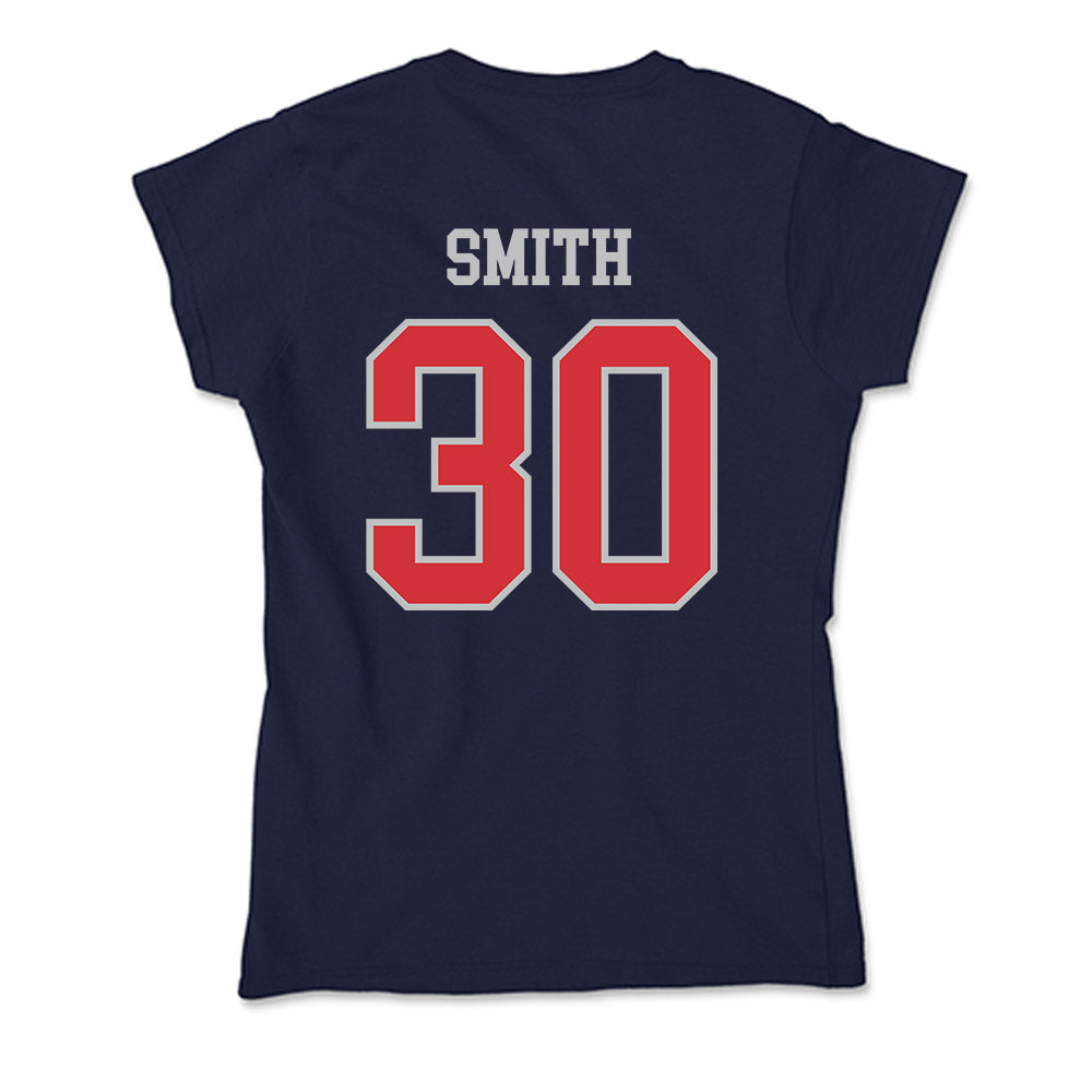 SMC - NCAA Women's Soccer : Brooklyn Smith - Soft Style Women’s T-Shirt-1