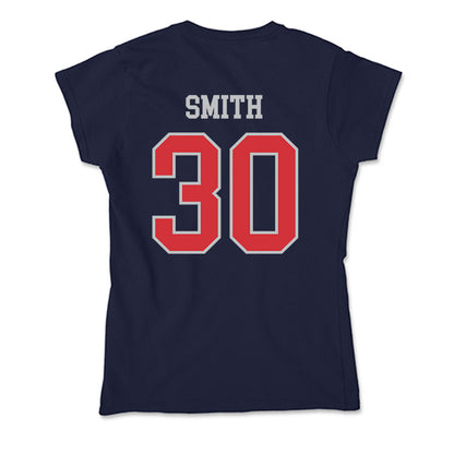 SMC - NCAA Women's Soccer : Brooklyn Smith - Soft Style Women’s T-Shirt-1