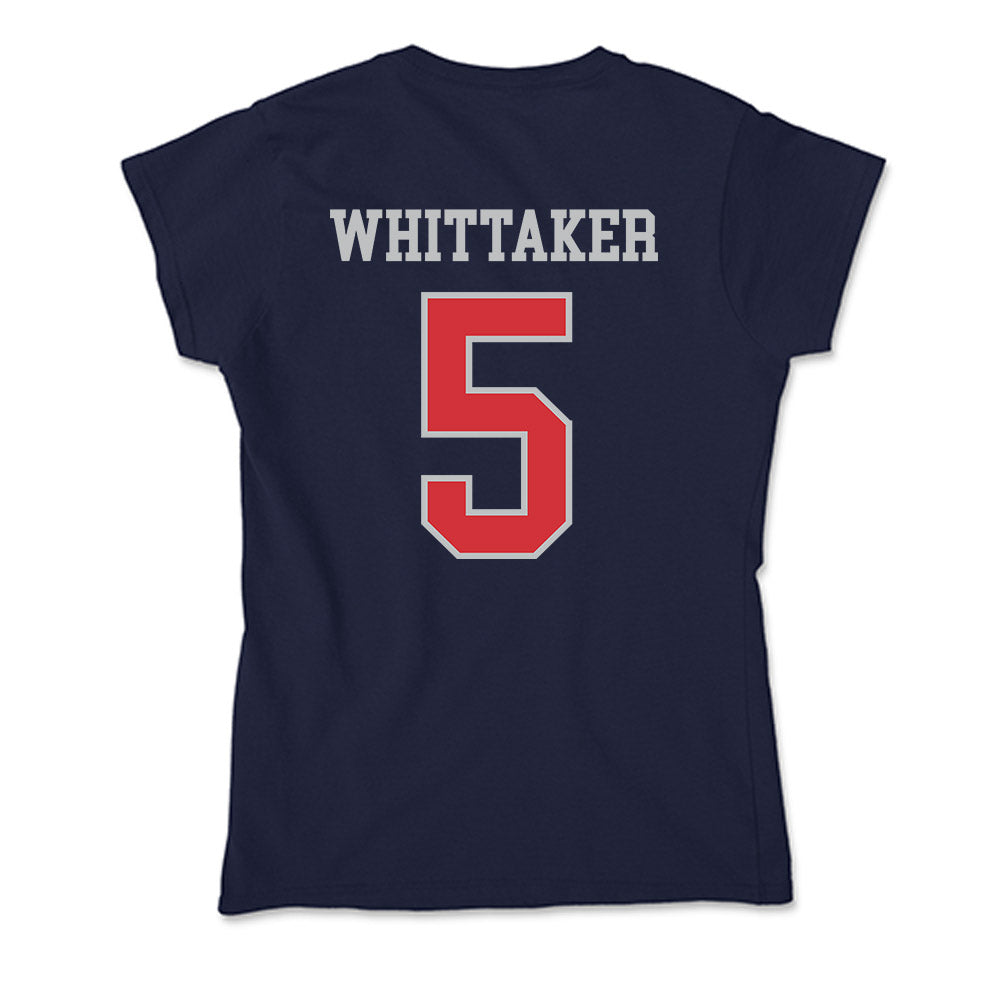 SMC - NCAA Men's Soccer : Jaydon Whittaker - Soft Style Women’s T-Shirt-1