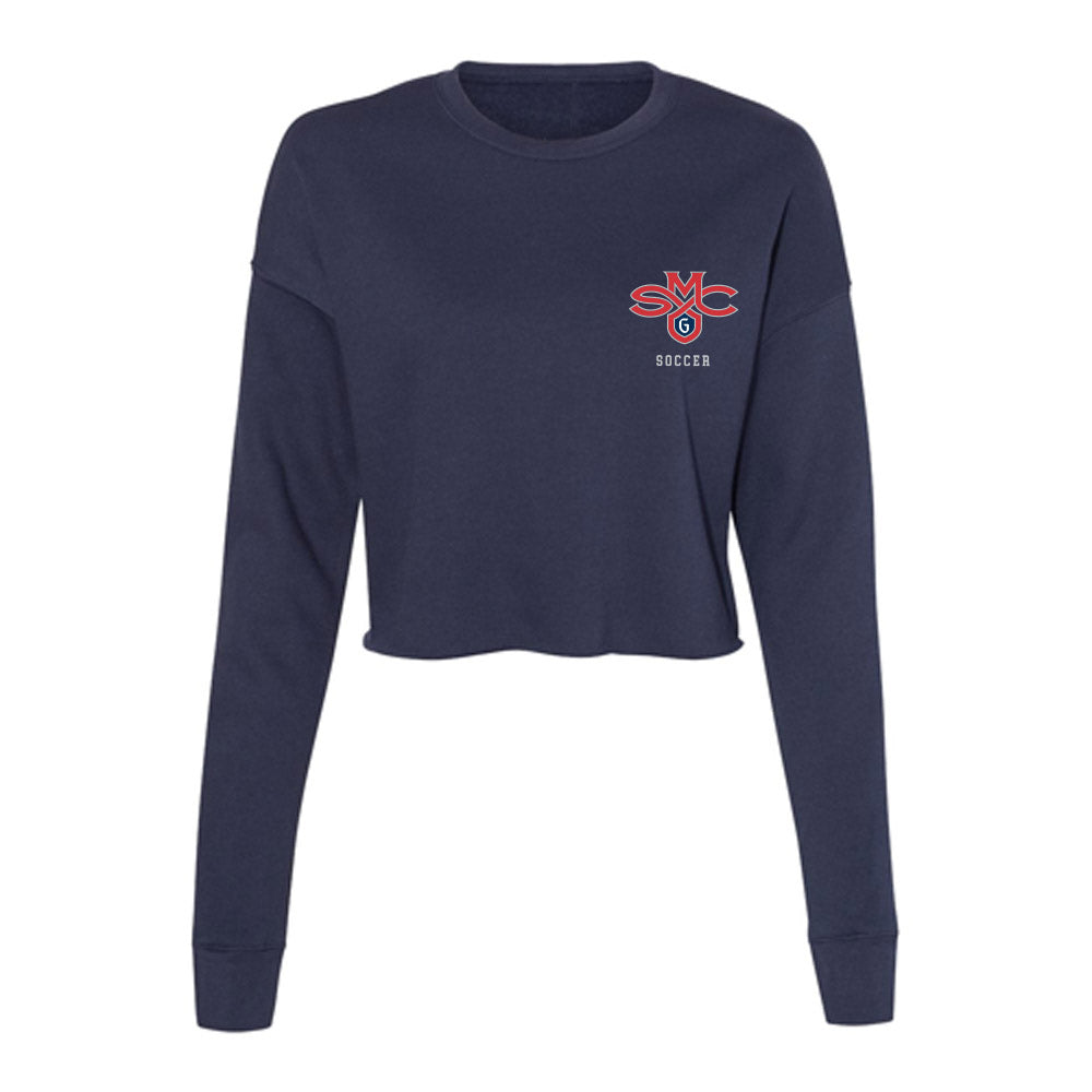 SMC - NCAA Women's Soccer : Soraya Souvanaphong - Women's Cropped Crew Fleece-0