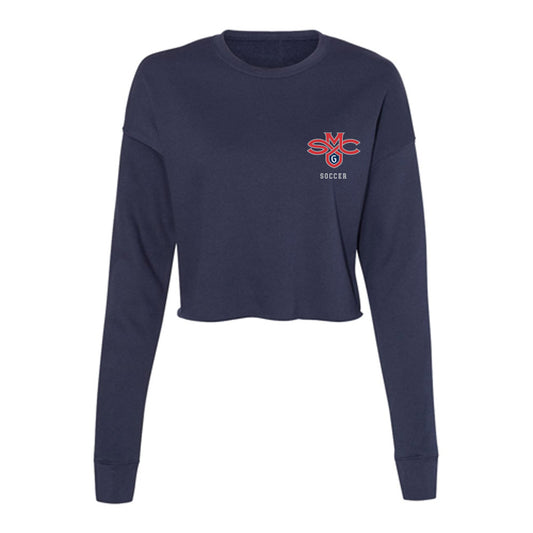 SMC - NCAA Women's Soccer : Soraya Souvanaphong - Women's Cropped Crew Fleece-0