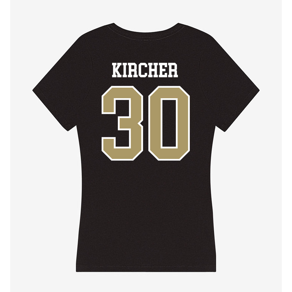 SMSU - NCAA Men's Basketball : Reece Kircher - Women's V-Neck T-Shirt-1