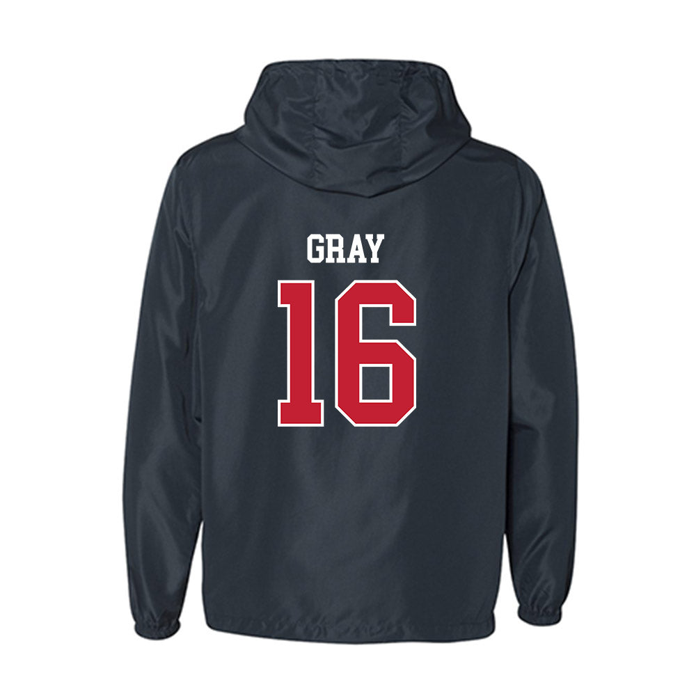Utah Tech - NCAA Men's Soccer : Caellum Gray - Windbreaker-1