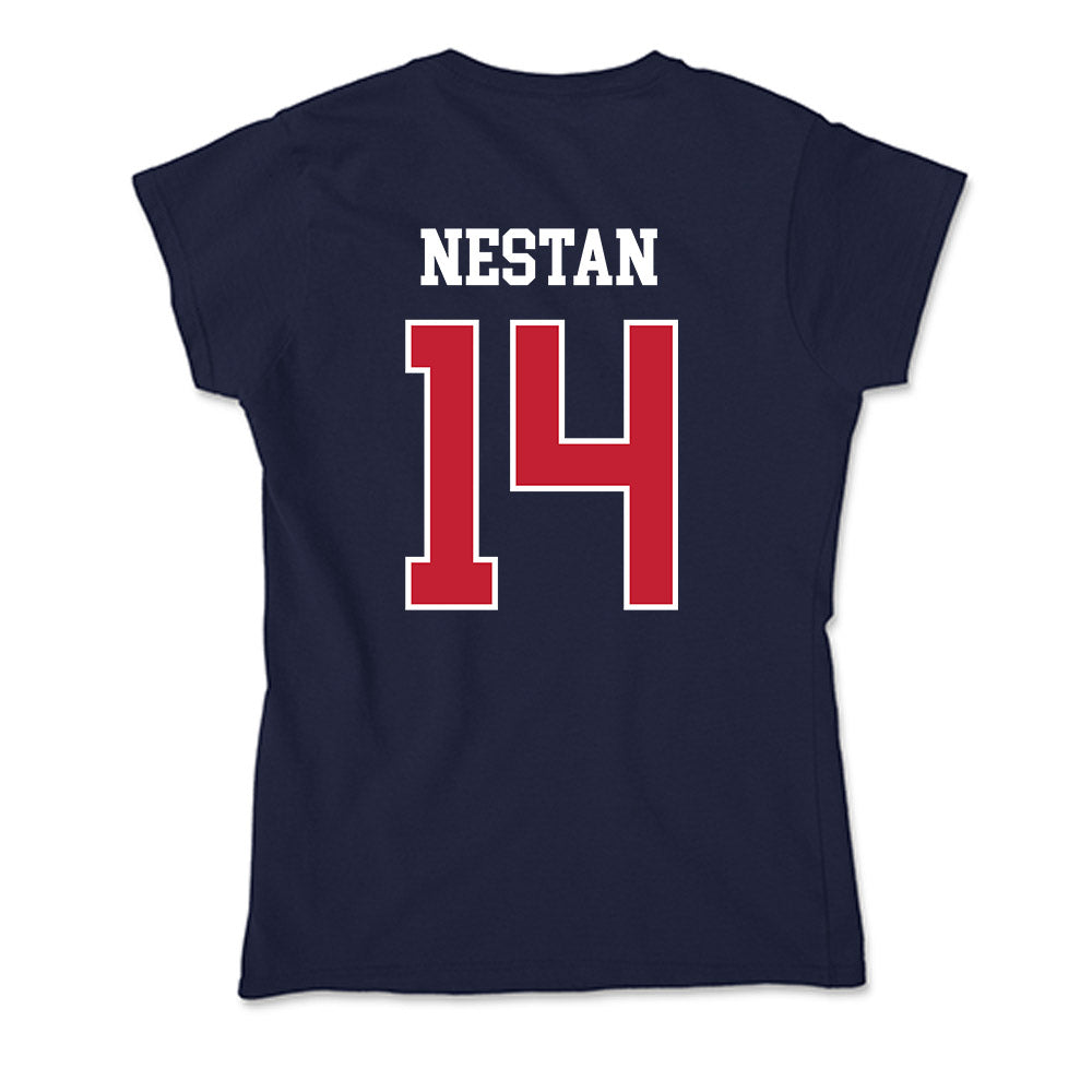 Utah Tech - NCAA Football : Jodi Nestan Nestan - Soft Style Women’s T-Shirt-1