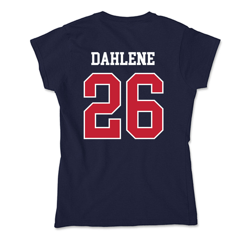 Utah Tech - NCAA Football : Adrian Dahlene - Soft Style Women’s T-Shirt-1
