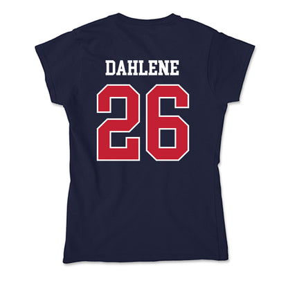 Utah Tech - NCAA Football : Adrian Dahlene - Soft Style Women’s T-Shirt-1