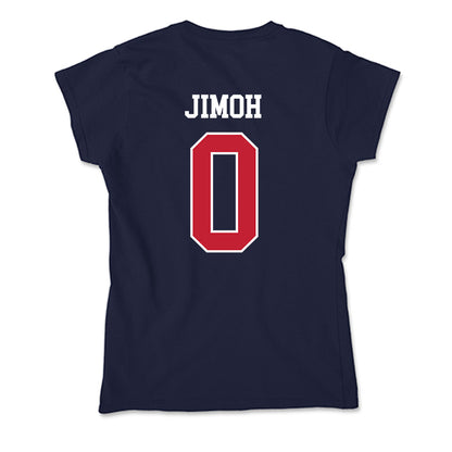 Utah Tech - NCAA Football : Jeremiah Jimoh - Soft Style Women’s T-Shirt-1