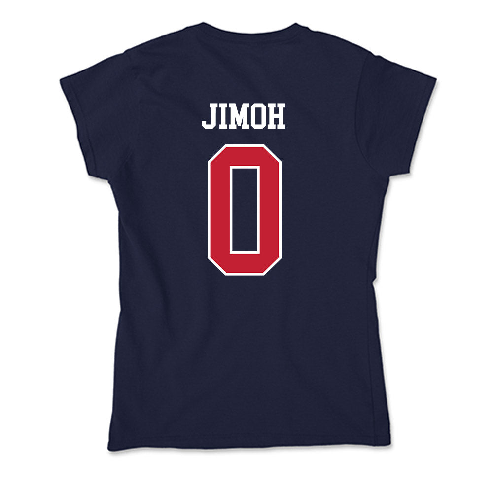Utah Tech - NCAA Football : Jeremiah Jimoh - Soft Style Women’s T-Shirt-1