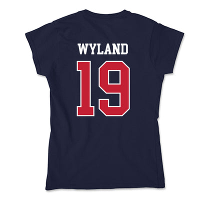 Utah Tech - NCAA Baseball : Brandon Wyland - Soft Style Women’s T-Shirt-1