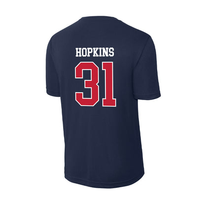 Utah Tech - NCAA Men's Soccer : Alemayehu Hopkins - Activewear T-Shirt-1