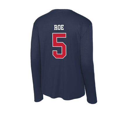 Utah Tech - NCAA Women's Volleyball : Marley Roe - Activewear Long Sleeve T-Shirt-1