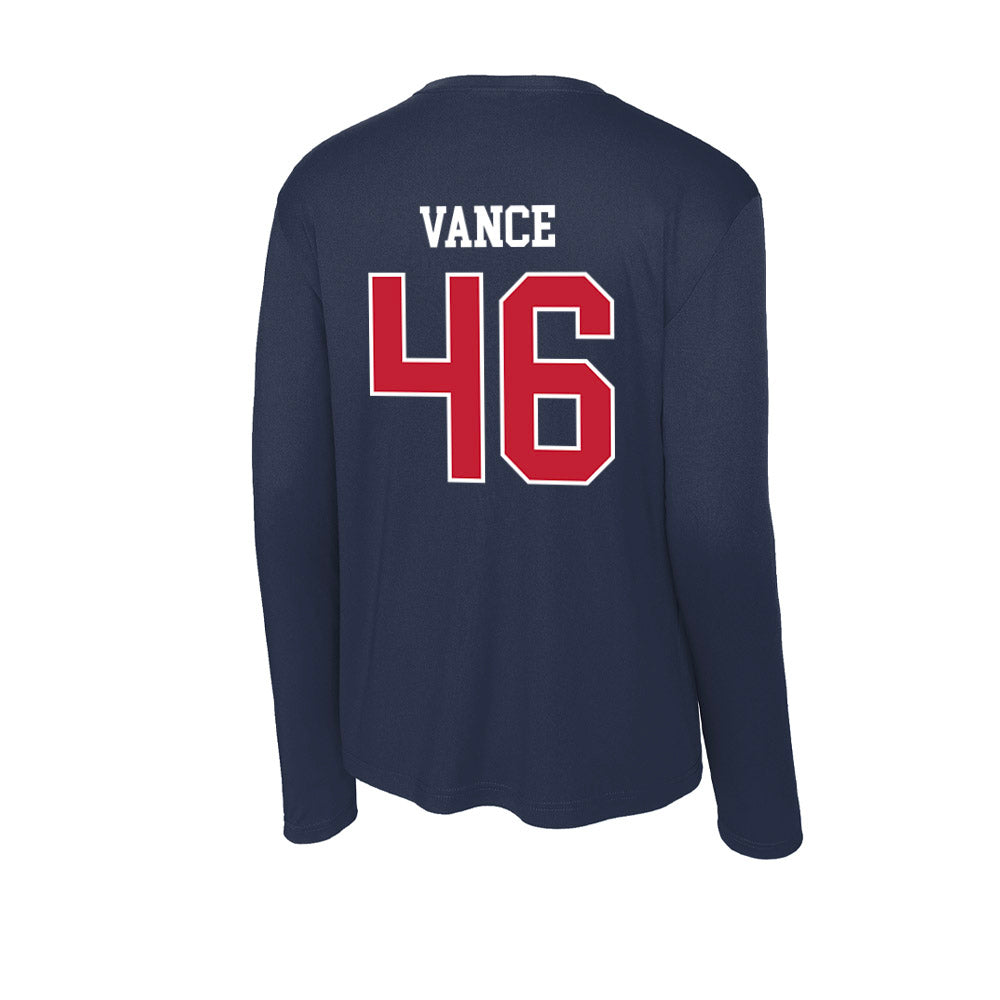 Utah Tech - NCAA Football : Andrew Vance - Activewear Long Sleeve T-Shirt-1