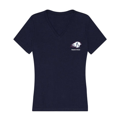 Utah Tech - NCAA Women's Track & Field : Kambri Muir - Women's V-Neck T-Shirt-0