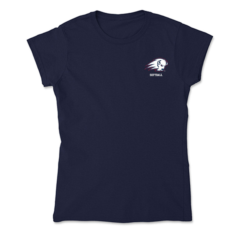 Utah Tech - NCAA Softball : Mya Bartlett - Soft Style Women’s T-Shirt-0