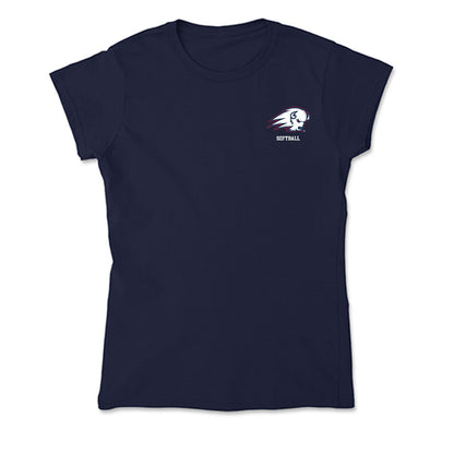 Utah Tech - NCAA Softball : Mya Bartlett - Soft Style Women’s T-Shirt-0