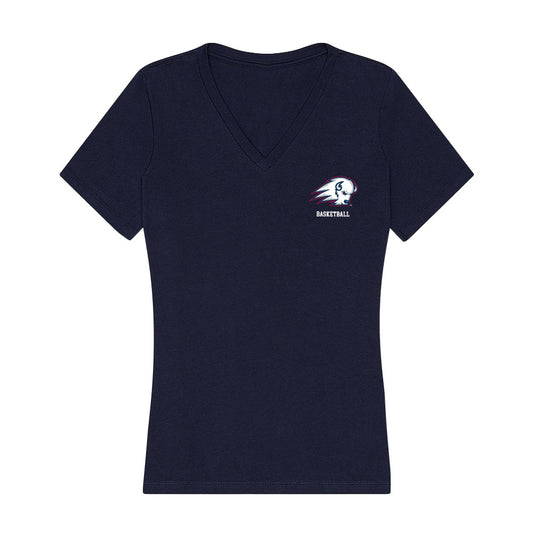 Utah Tech - NCAA Men's Basketball : Boston Harker - Women's V-Neck T-Shirt-0