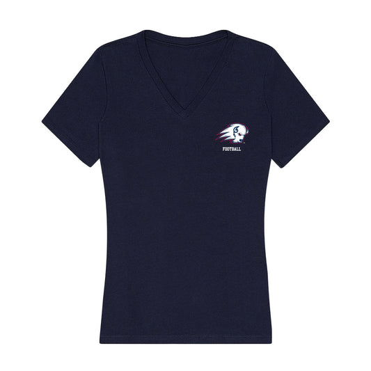 Utah Tech - NCAA Football : Davyn Sedwick - Women's V-Neck T-Shirt-0