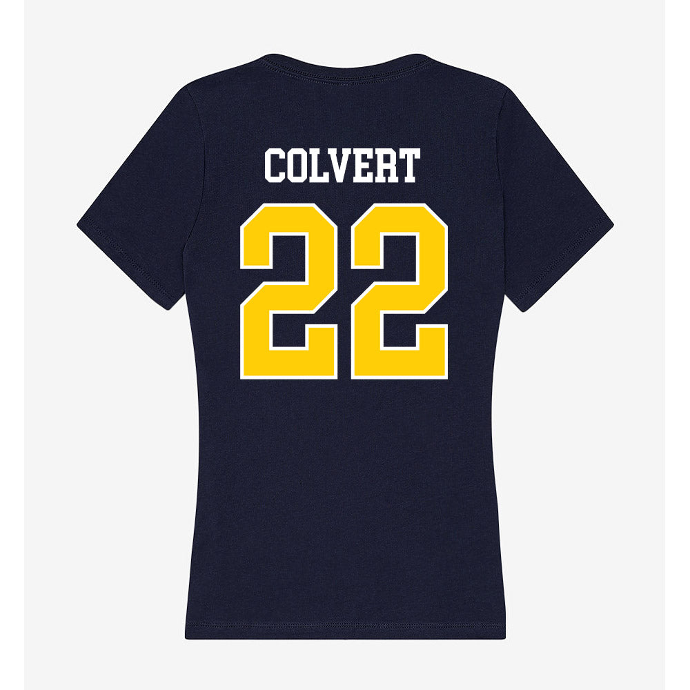 Toledo - NCAA Women's Soccer : Kaitlyn Colvert - Women's V-Neck T-Shirt-1