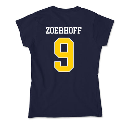 Toledo - NCAA Women's Soccer : Ella Zoerhoff - Soft Style Women’s T-Shirt-1
