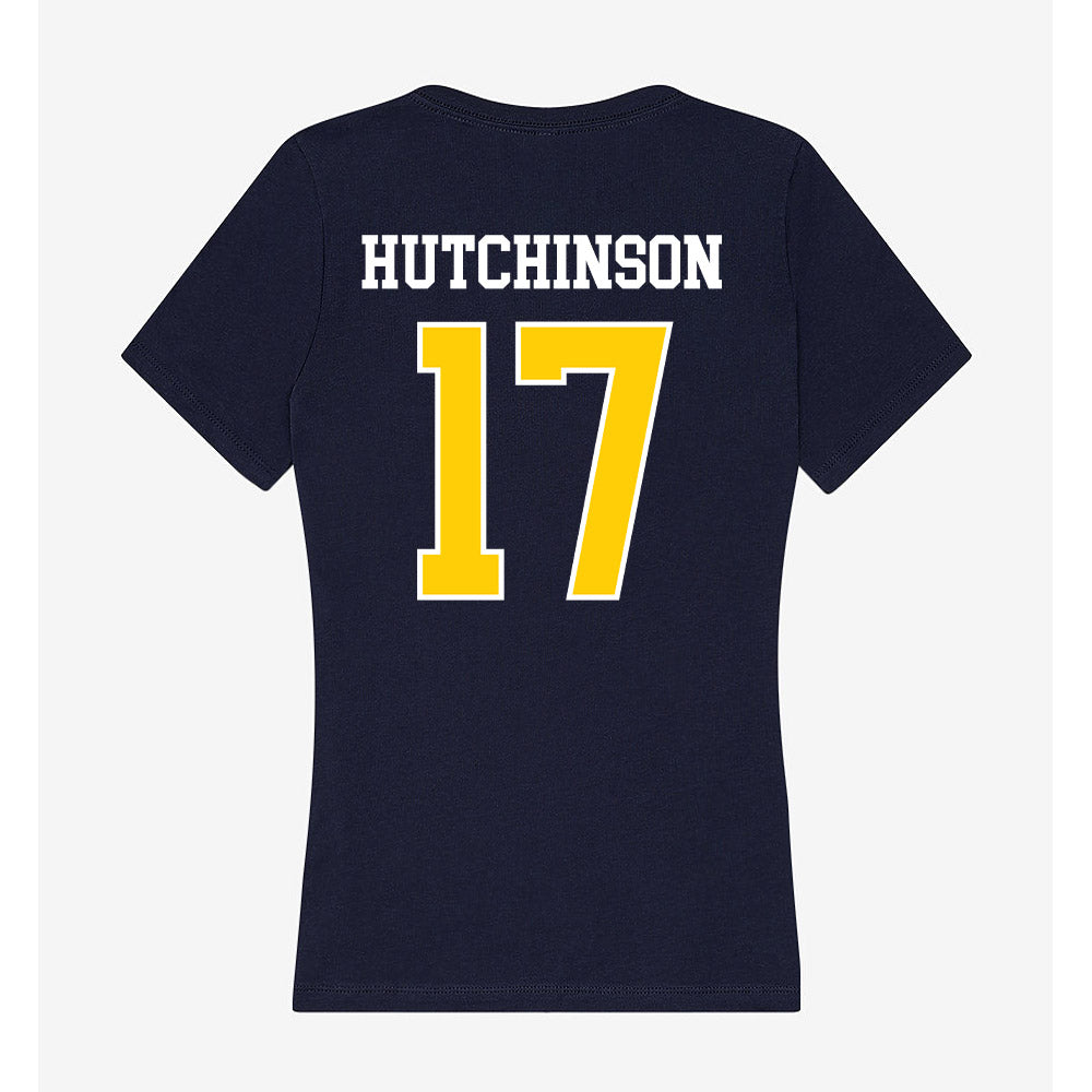 Toledo - NCAA Football : Kaleb Hutchinson - Women's V-Neck T-Shirt-1