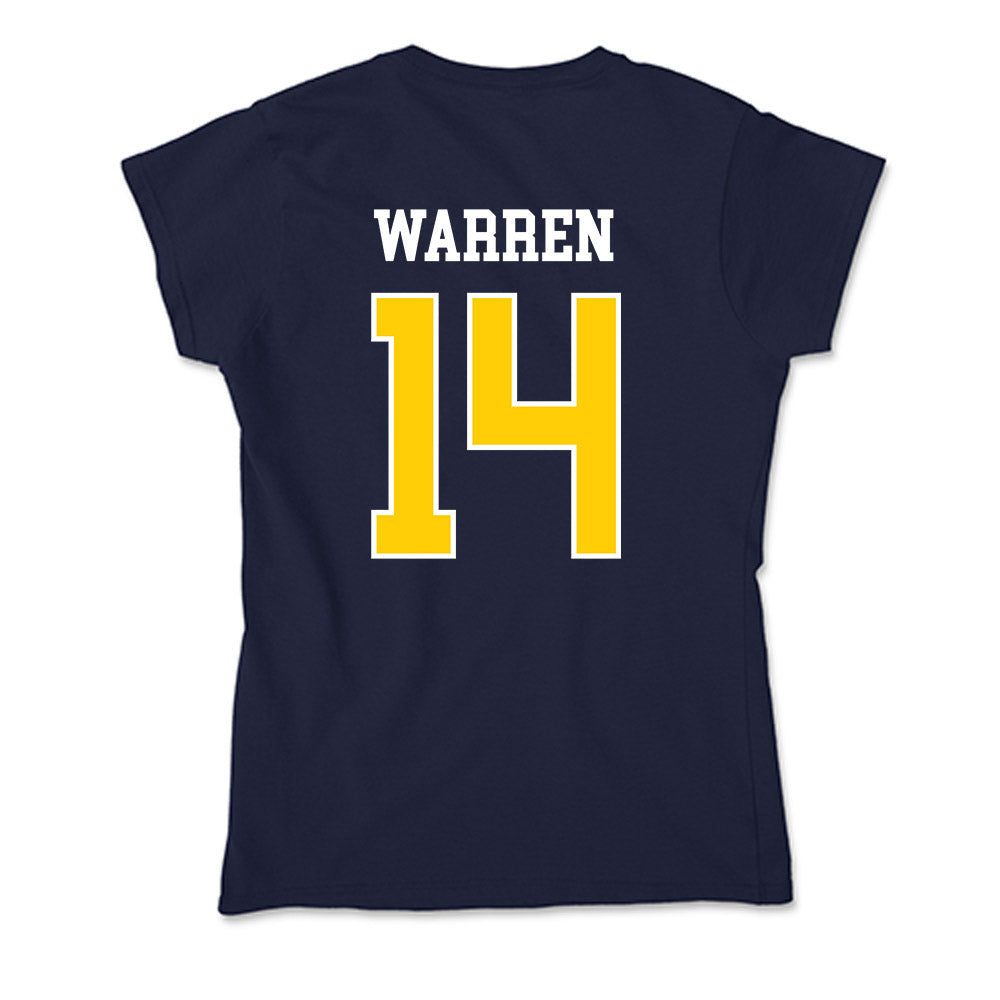 Toledo - NCAA Softball : Marissa Warren - Soft Style Women’s T-Shirt-1