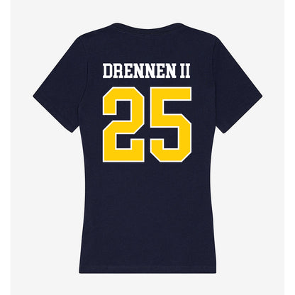 Toledo - NCAA Football : Mike Drennen II - Women's V-Neck T-Shirt-1