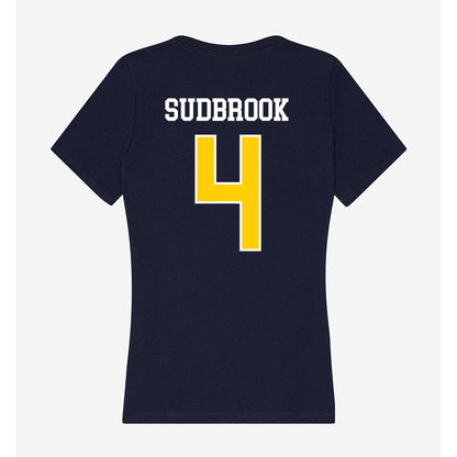 Toledo - NCAA Baseball : Ryan Sudbrook - Women's V-Neck T-Shirt-1